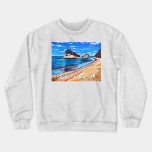 Kaiteriteri Beach New Zealand NZ Crewneck Sweatshirt